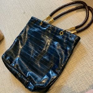 NWOT Navy Blue Michael Kors Tote